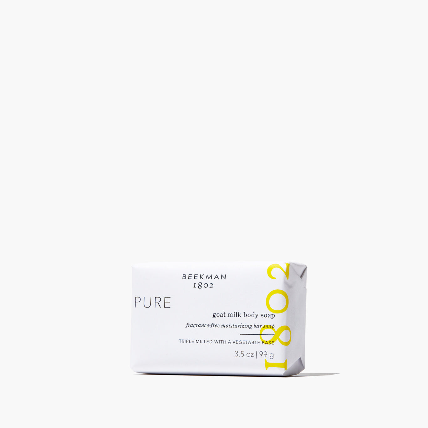 Pure Goat Milk (Fragrance Free) Palm-Sized Goat Milk Soap