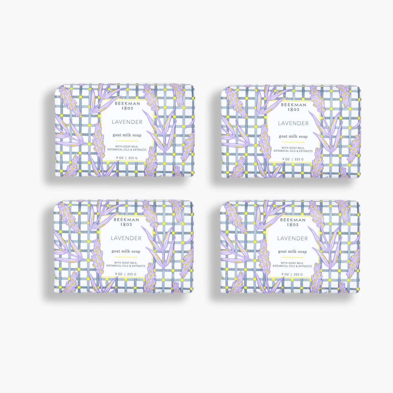 Lavender Goat Milk Soap Set of 4