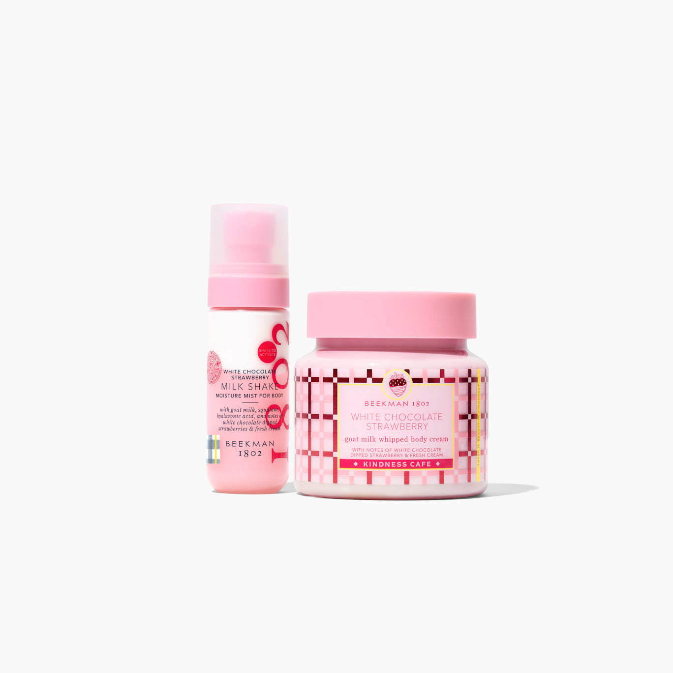 White Chocolate Strawberry Berry Sweet Bodycare Duo