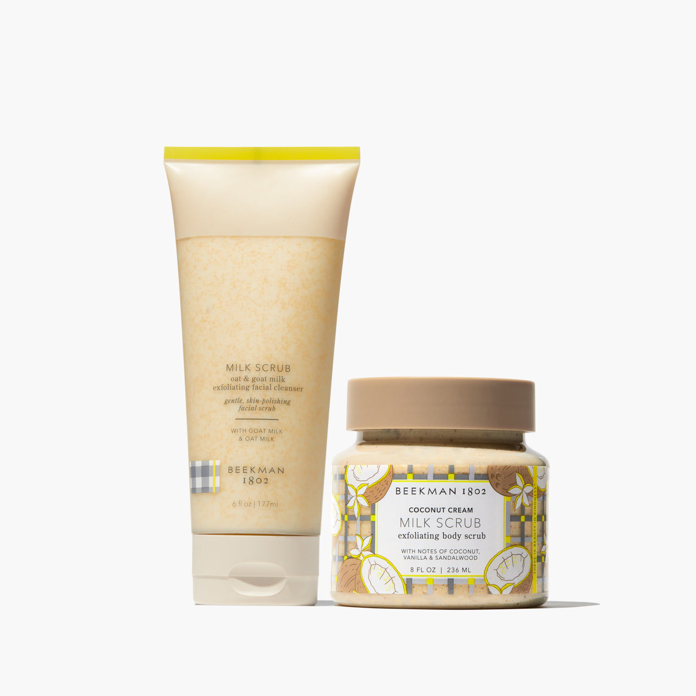 Smooth Operators Milk Scrub Face & Coconut Cream Body Bundle