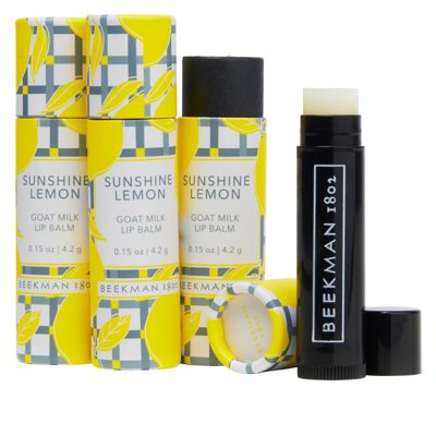 Sunshine Lemon Lip Balm Set of 3