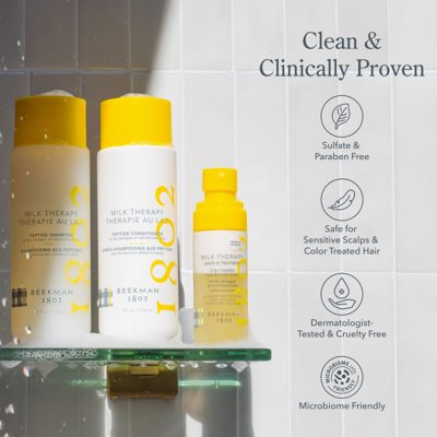 Milk Therapy Peptide Shampoo & Conditioner Set