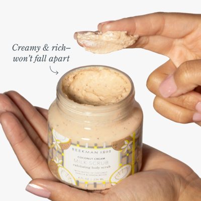 Smooth Operators Milk Scrub Face & Coconut Cream Body Bundle