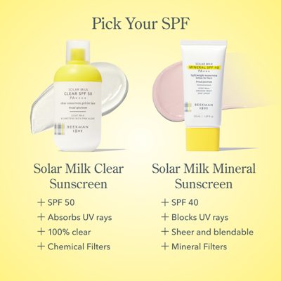 Solar Milk Mineral SPF 40 PA Milky Sunscreen for Face