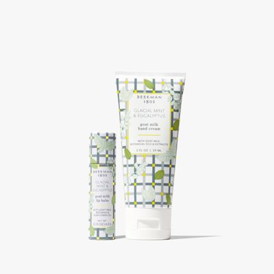 Glacial Mint & Eucalyptus Essentials Hand & Lip Care Set