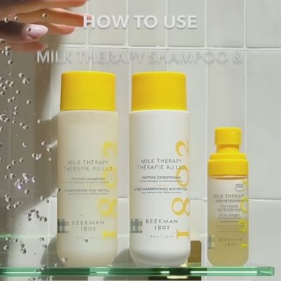 Milk Therapy Peptide Shampoo & Conditioner Set