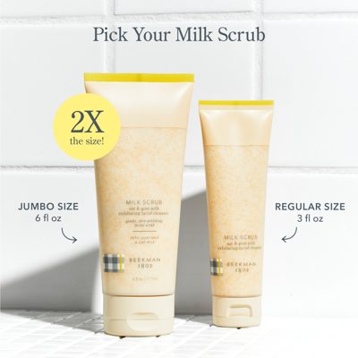 Milk Scrub Oat & Goat Milk Exfoliating Cleanser