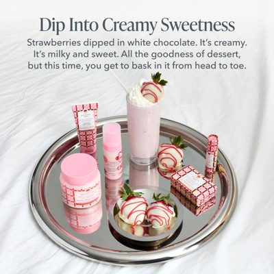 White Chocolate Strawberry Goat Milk Soap